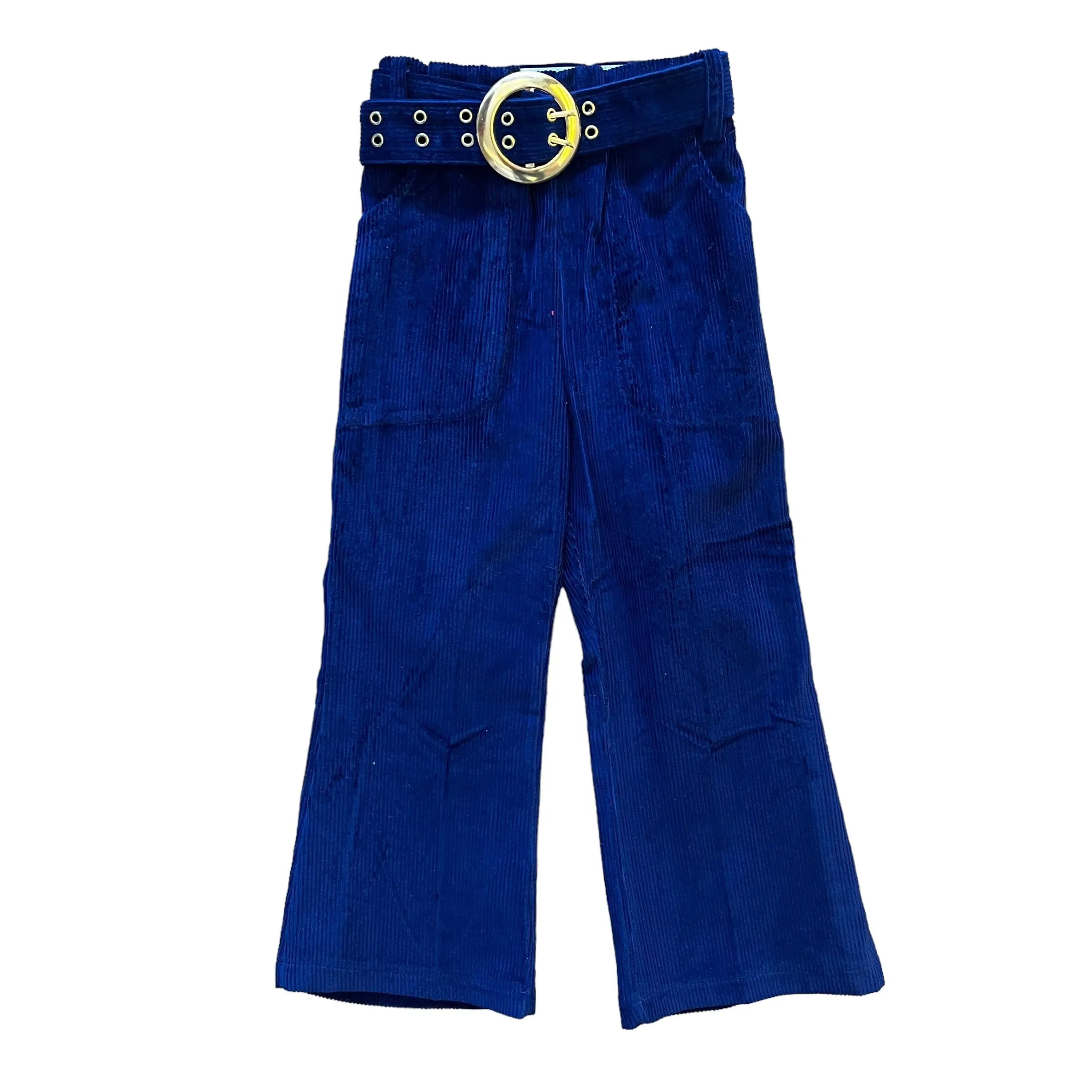 1960s Navy  Corduroy Trousers / 2-3Y