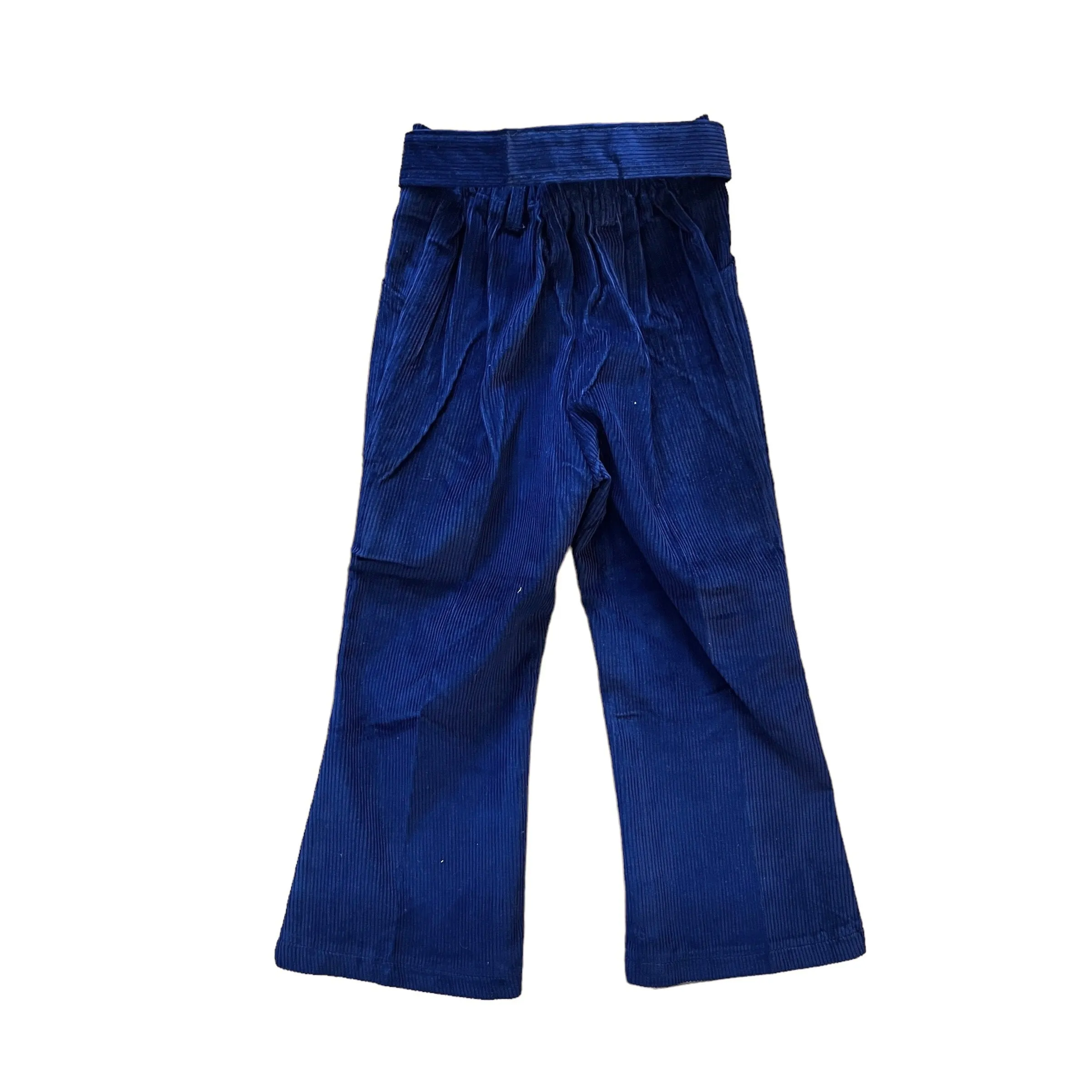 1960s Navy  Corduroy Trousers / 2-3Y