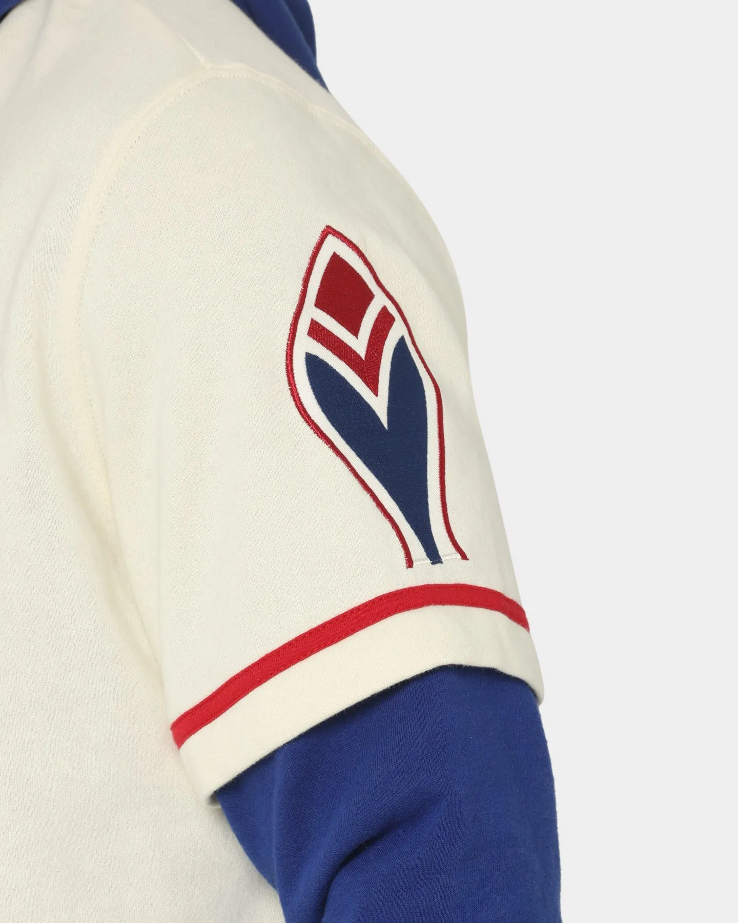 47 Brand Atlanta Braves Shortstop Hoodie Cream