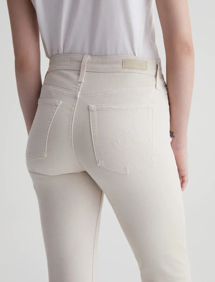 AG Denim Mari Cropped in Opal Stone