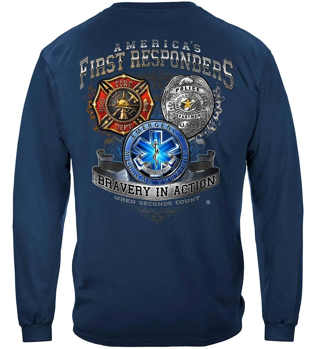 America's First Responders Premium Hoodie