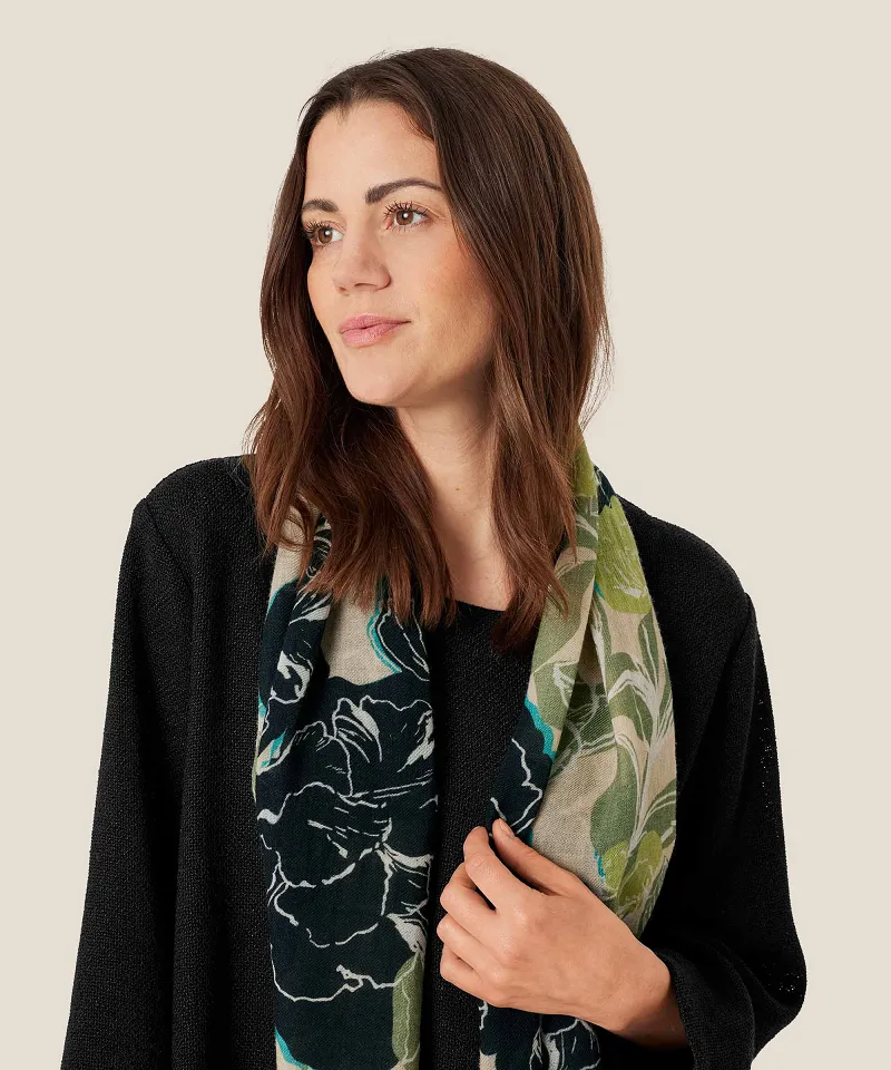 Aranka Scarf in Loden Green