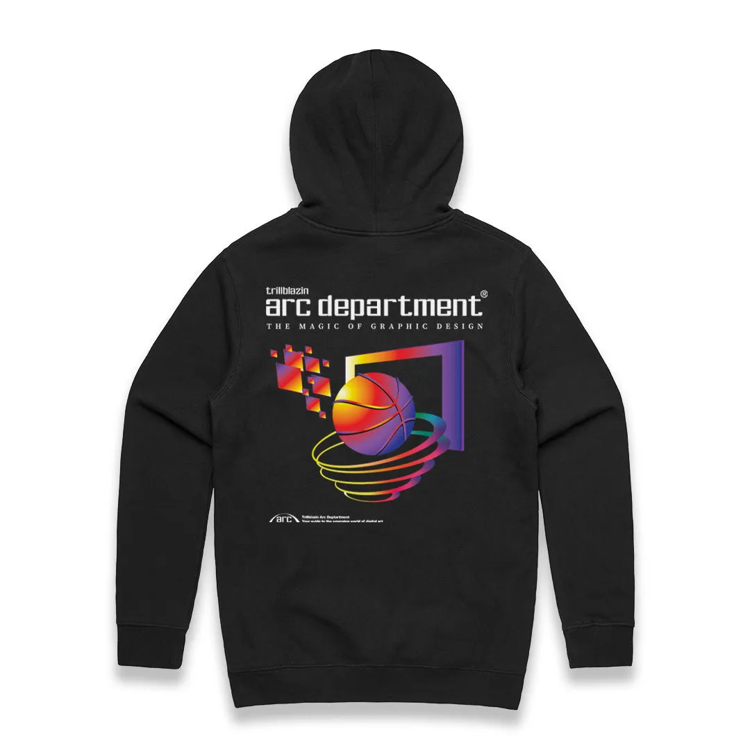 ARC DEPARTMENT HOODIE - BLACK (PREORDER)