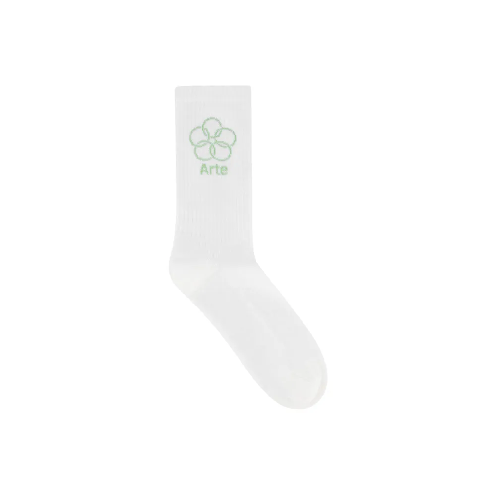 Arte Rings Socks (White)