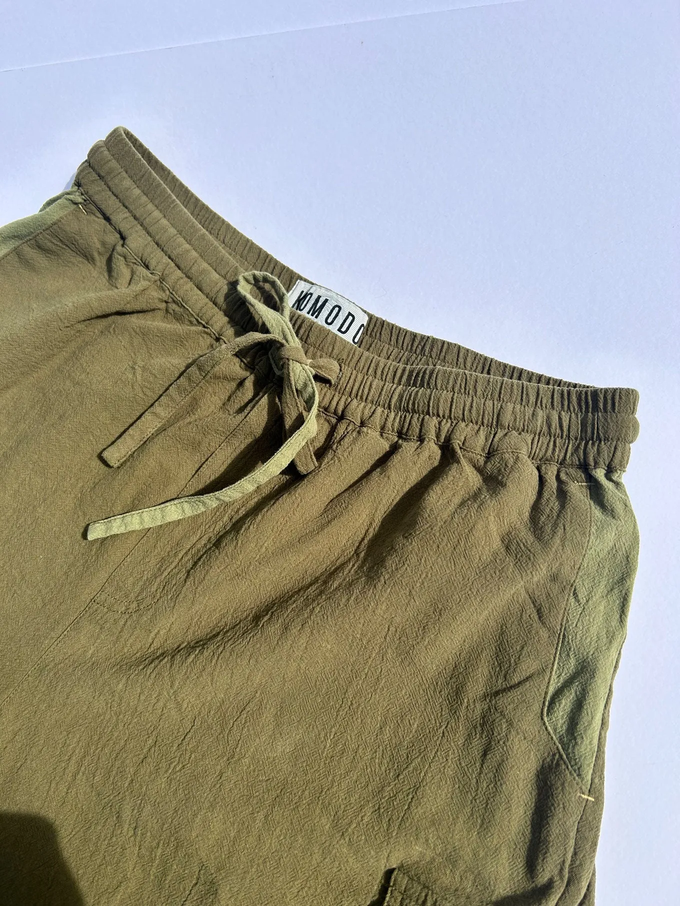 AUGUST - Organic Linen Trouser Khaki