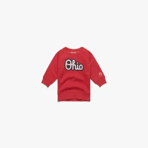 Baby Script Ohio Outline Crewneck