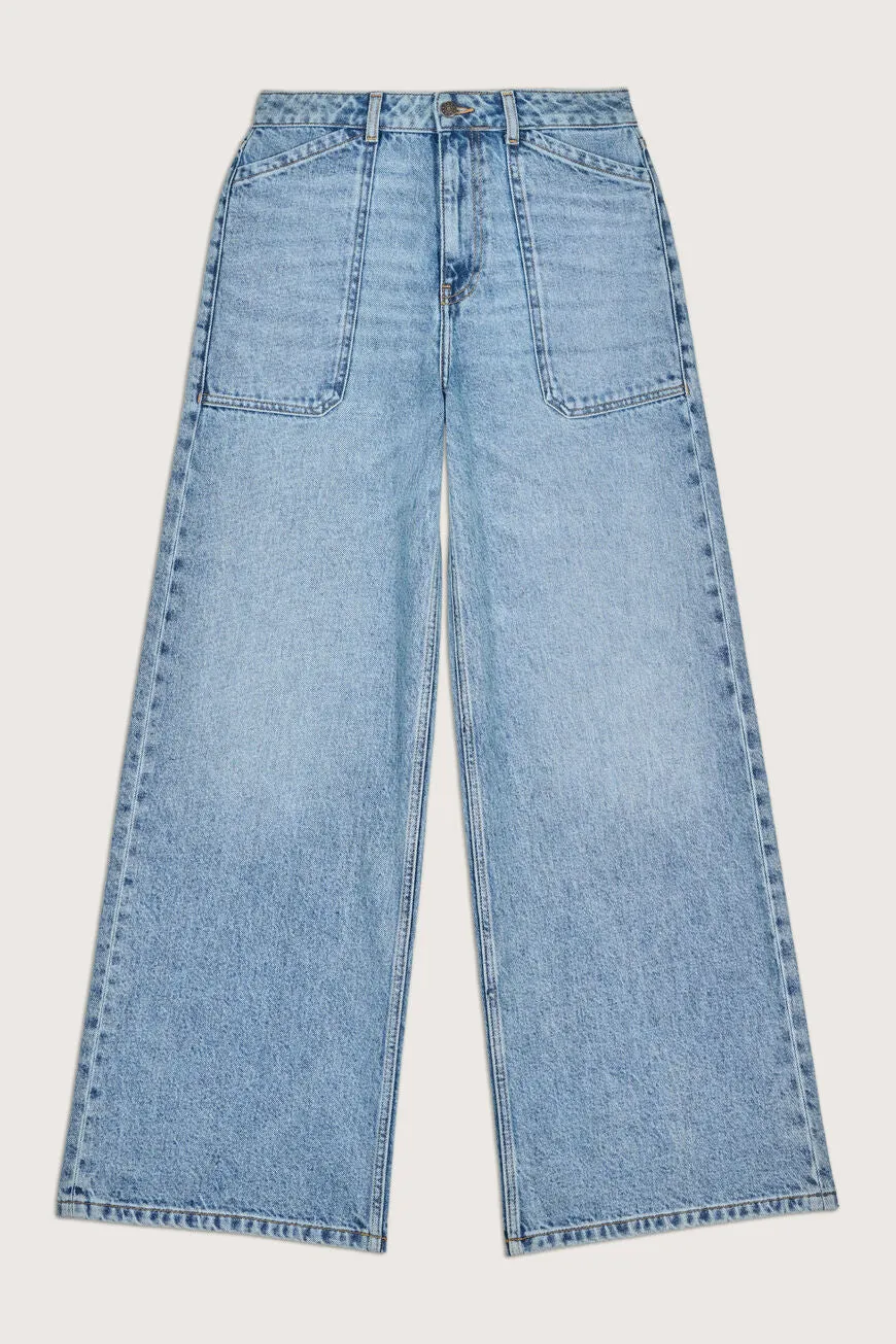 Bash Paris Mellou Flared Jeans in Used Blue