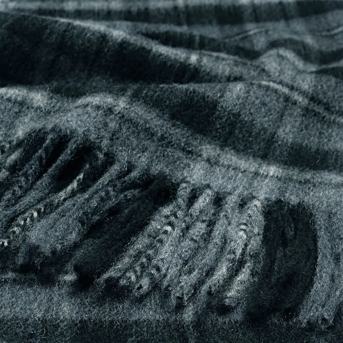 Beau Luxury Cashmere Scarf - Macrae Hunting Grey