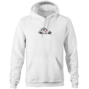 Beetle Pocket Hoodie Sweatshirt