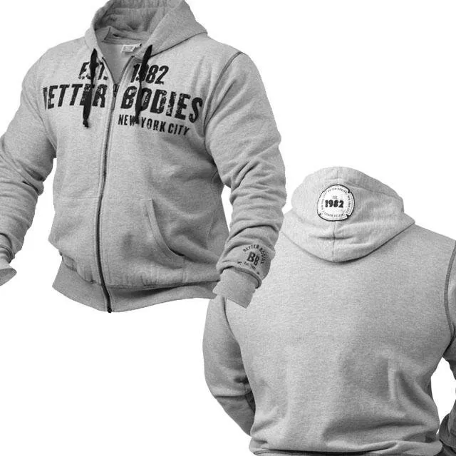 Better Bodies Graphic Hoodie - Greymelange