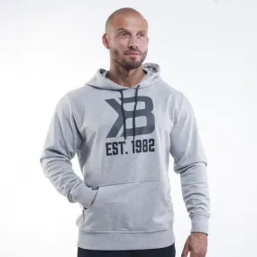 Better Bodies Gym Hoodie - Greymelange