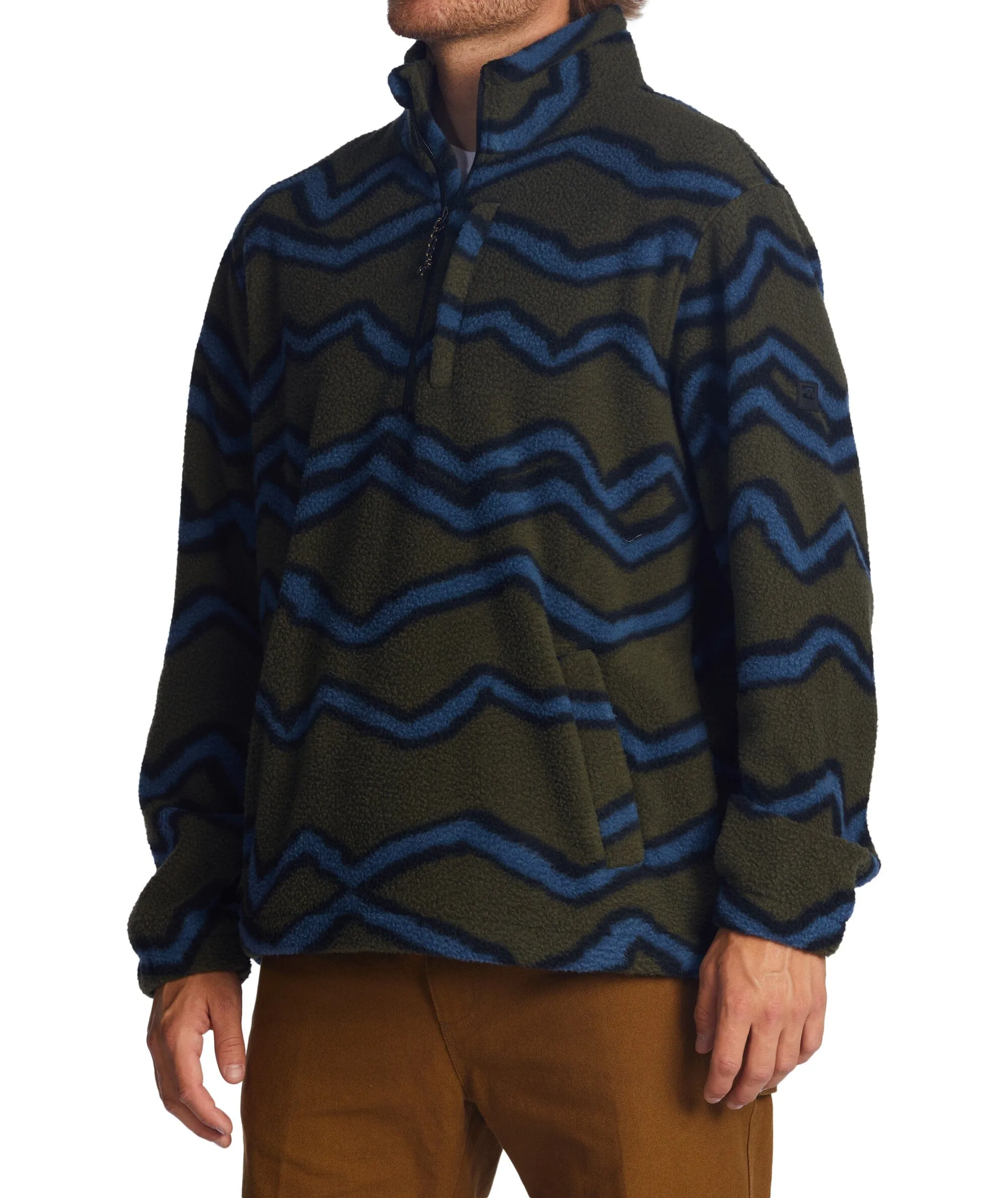 Billabong A / Div Boundary Half-Zip Mock Neck Fleece