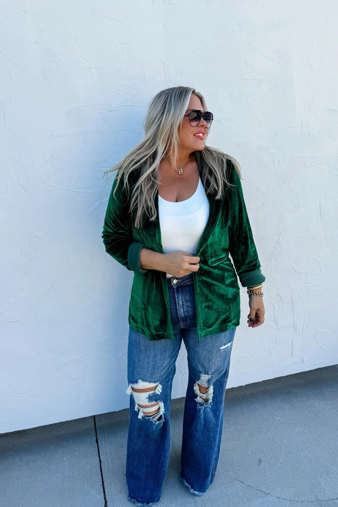 Blakeley Distressed Jeans {2 Wash Options}