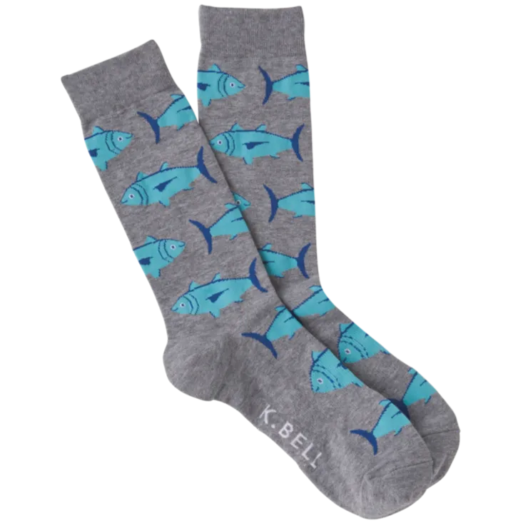 Blue Fin Tuna Men's Crew Socks