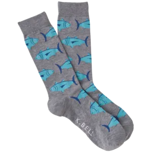 Blue Fin Tuna Men's Crew Socks