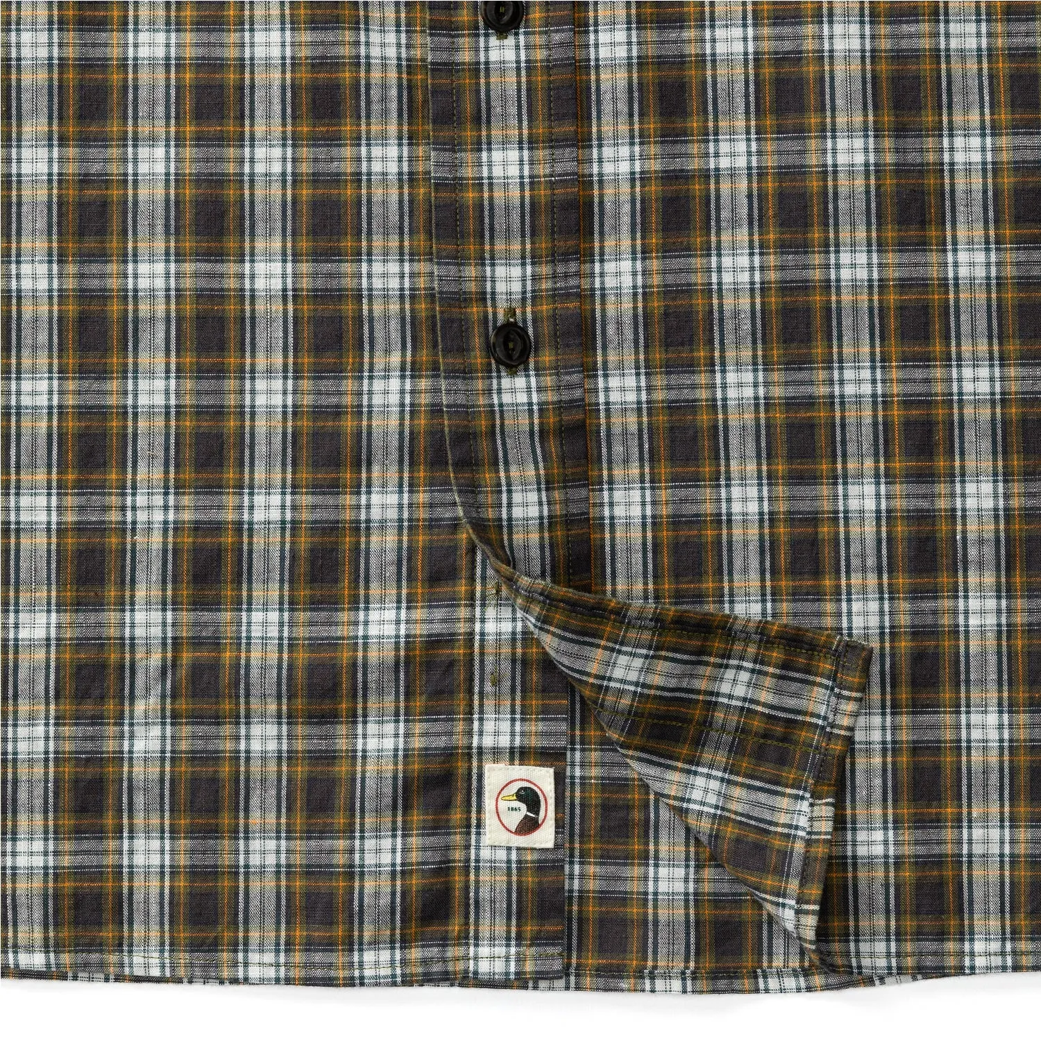 Bramlett Plaid Cotton Slub Sport Shirt