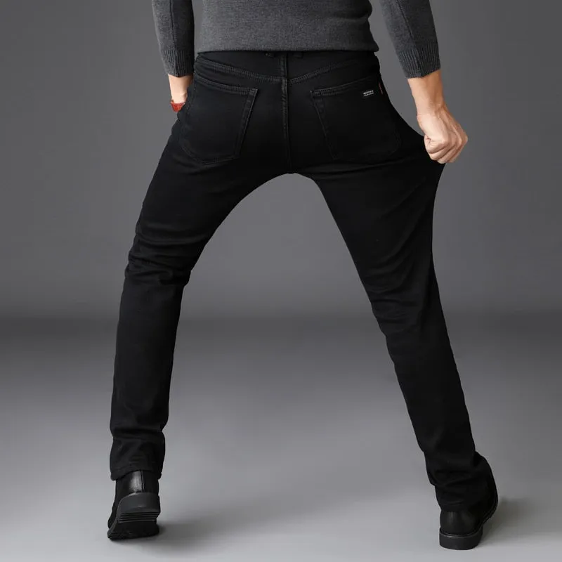 Brands Jeans Trousers New Black Elasticity Skinny Jeans