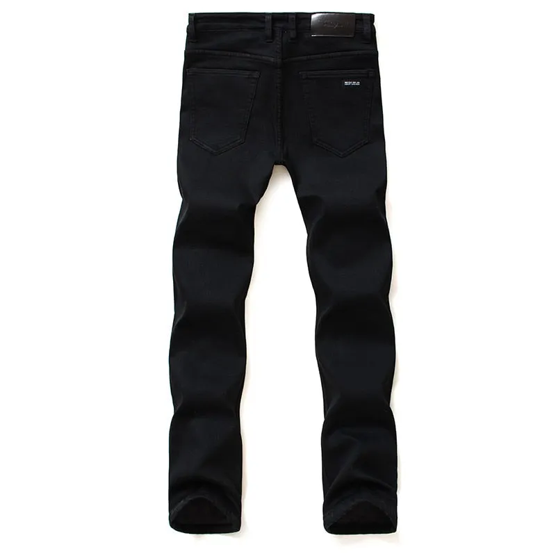 Brands Jeans Trousers New Black Elasticity Skinny Jeans