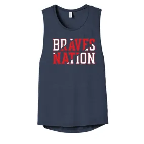 Braves Nation - Navy (Tee/Hoodie/Tank/Sweatshirt)