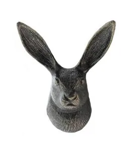 Bronze Hare Wall Hook