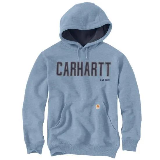 Carhartt Loose Fit Midweight Felt Logo Graphic Sweatshirt