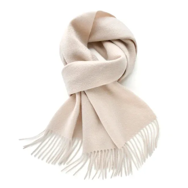 Cashmere long winter scarf | Many colors