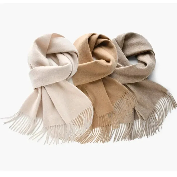 Cashmere long winter scarf | Many colors