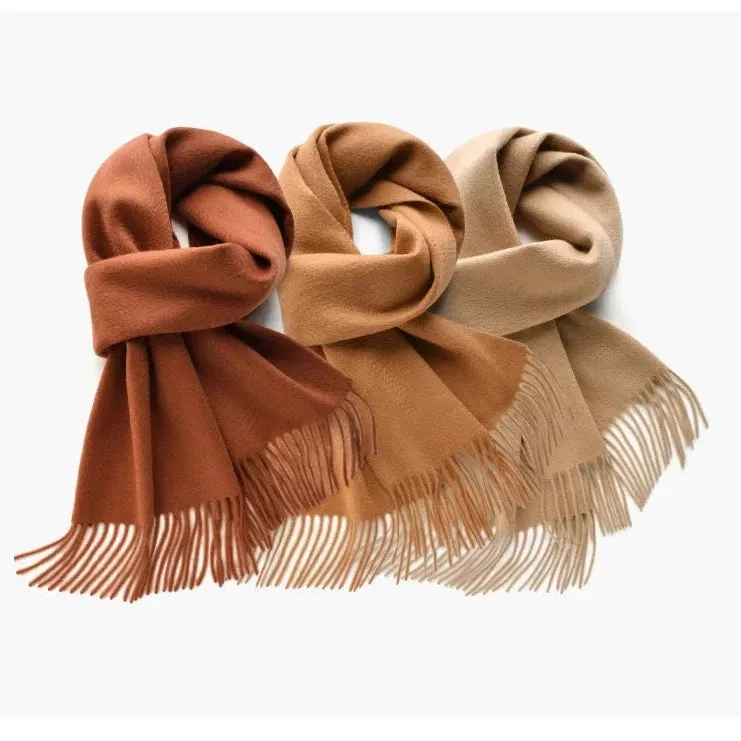 Cashmere long winter scarf | Many colors