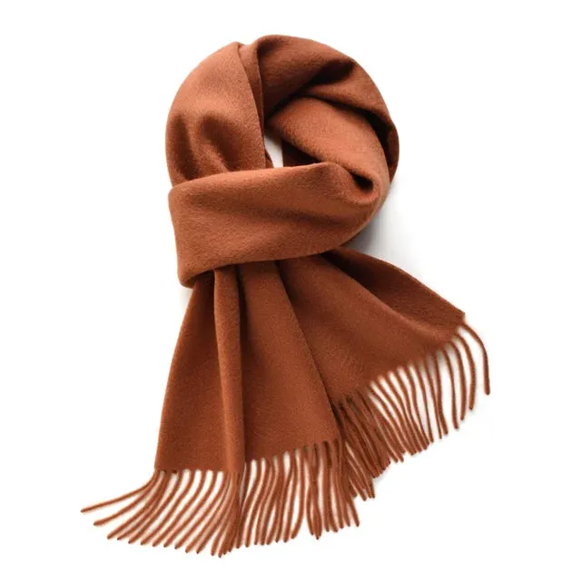 Cashmere long winter scarf | Many colors