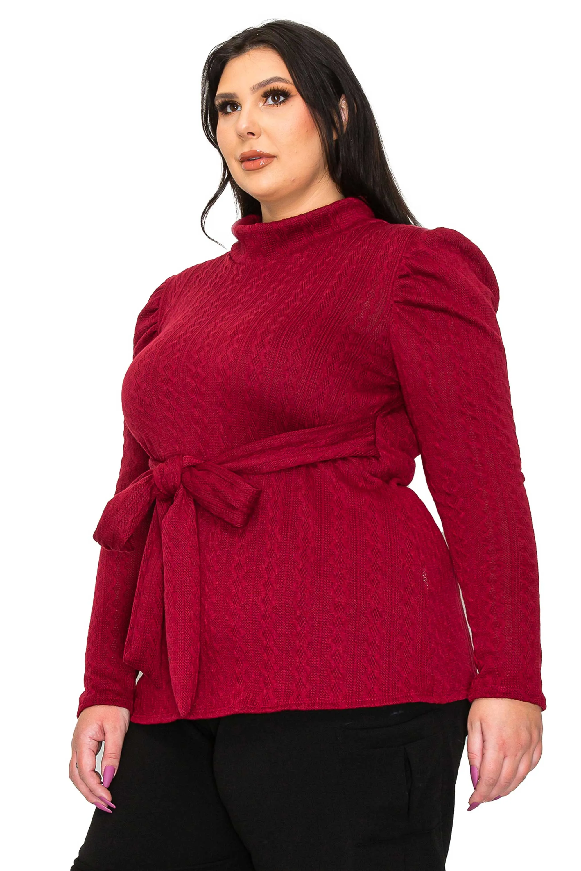 Catriona Waist Tie Sweater