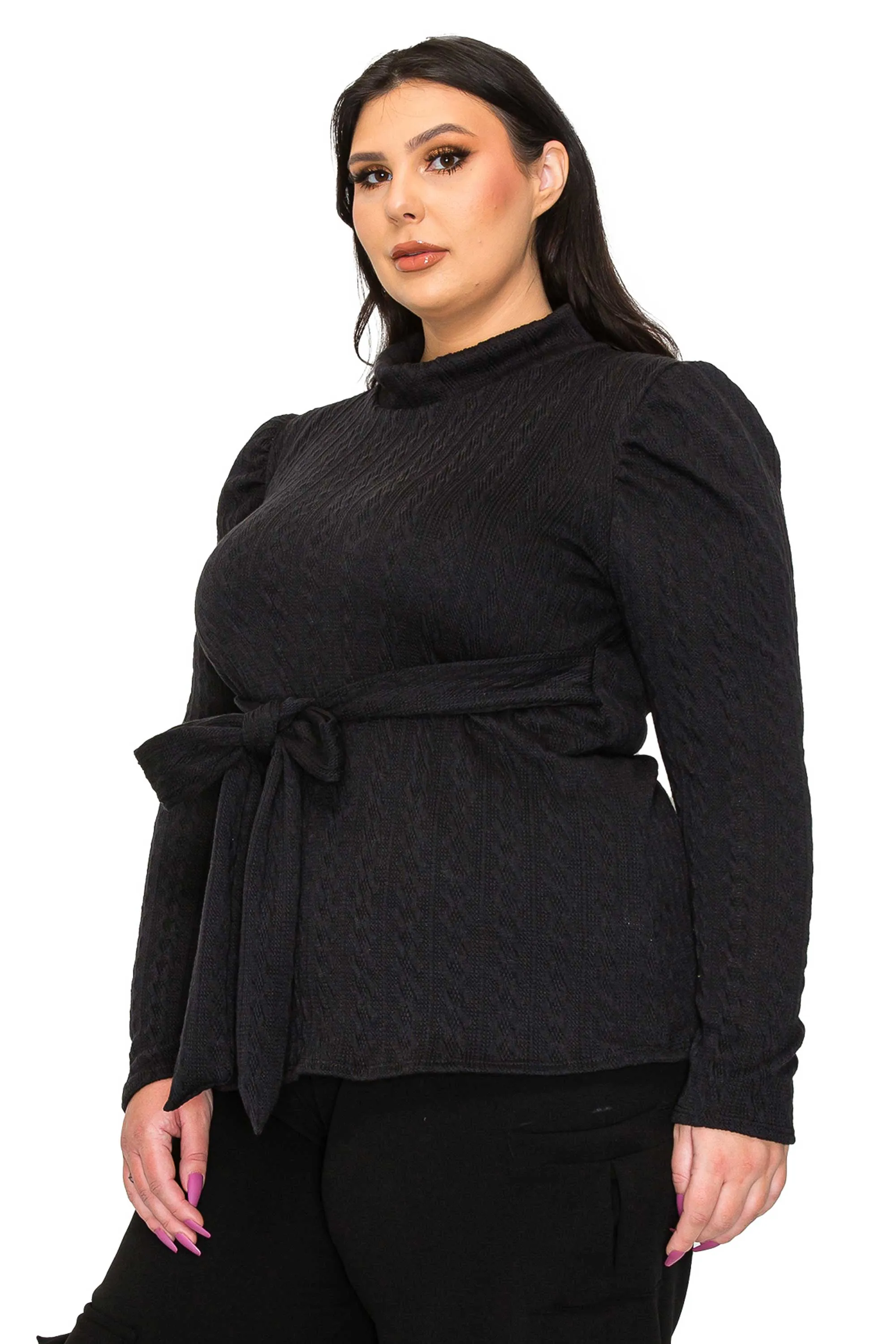 Catriona Waist Tie Sweater