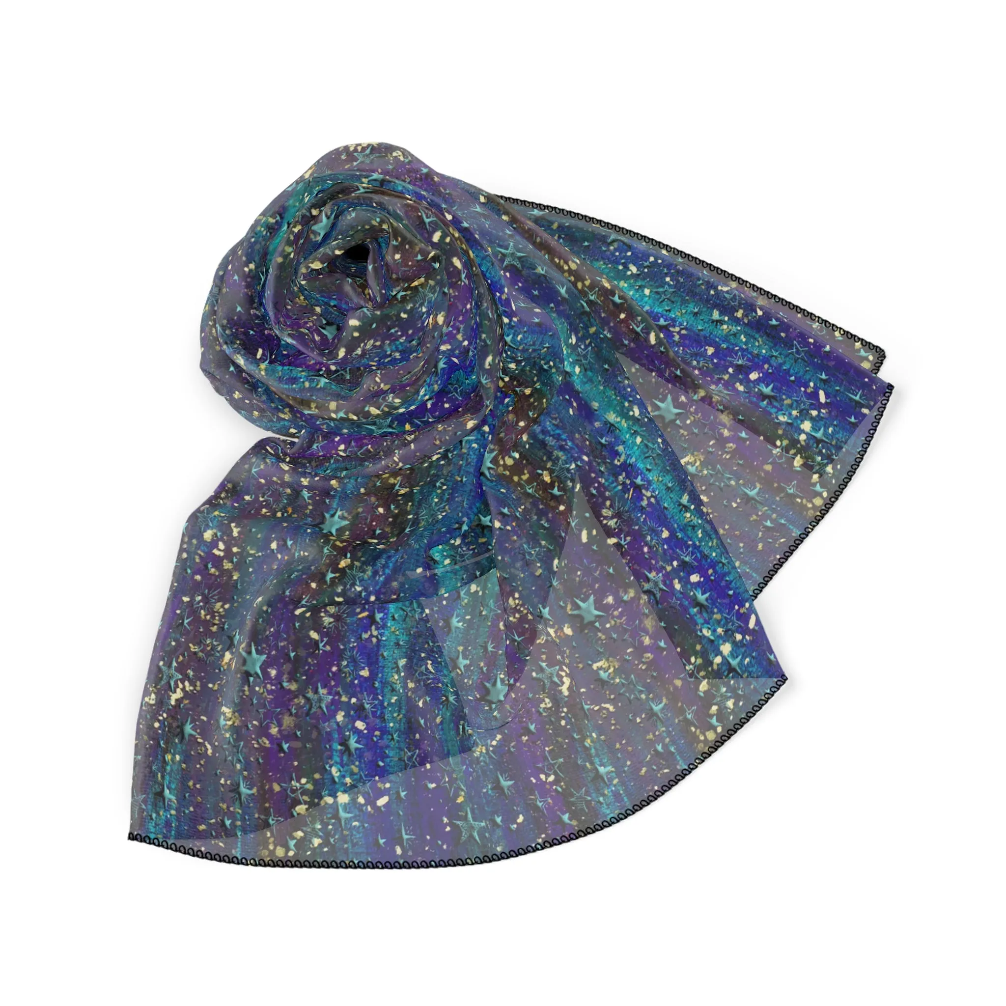 Chiffon Scarf - Celestial Dreams