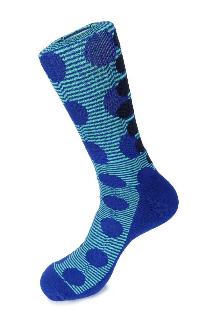 Circle Stripe - Athletic Sock