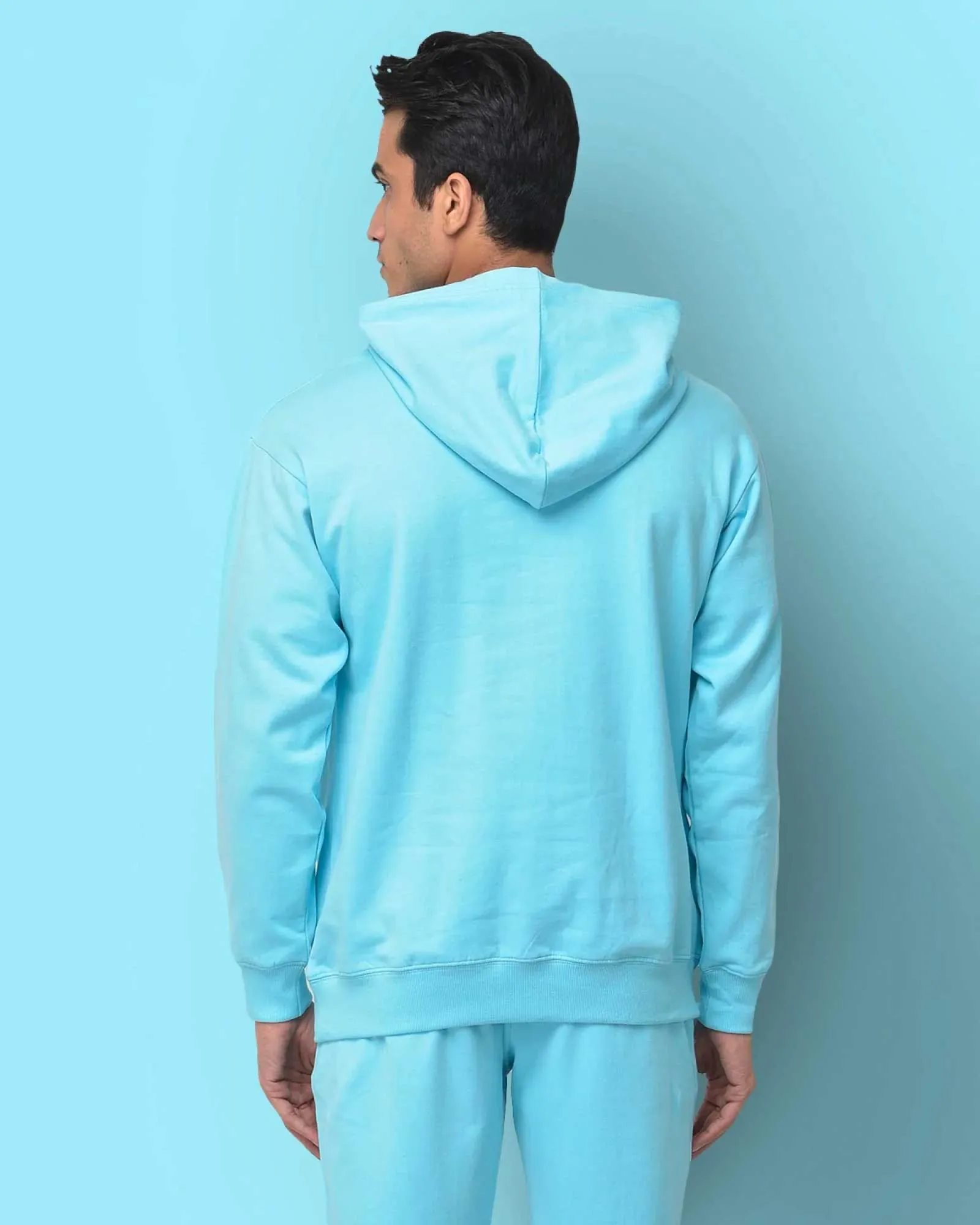 Classic Hoodie: Aqua Blue