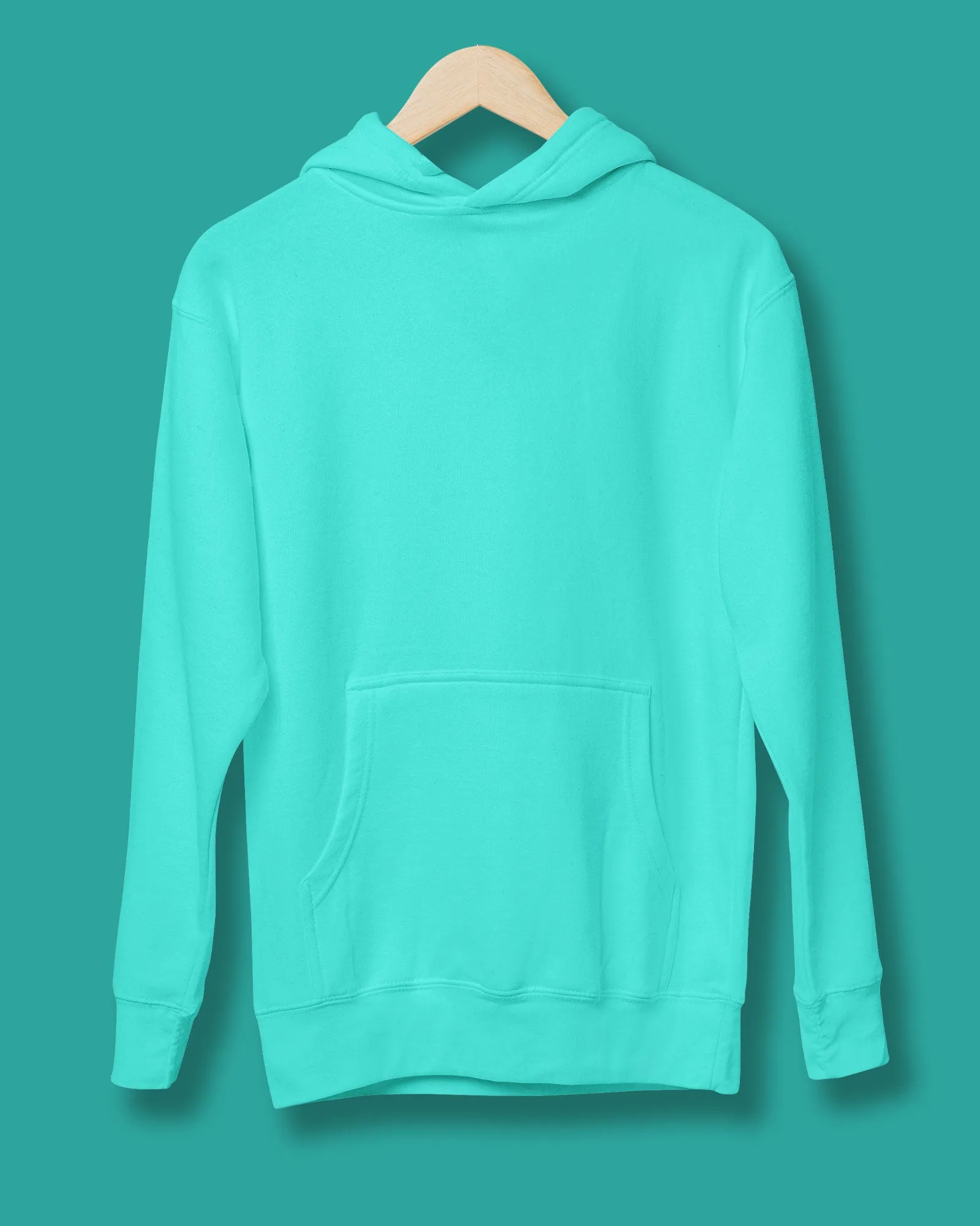 Classic Hoodie: Aqua Blue