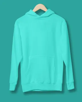 Classic Hoodie: Aqua Blue