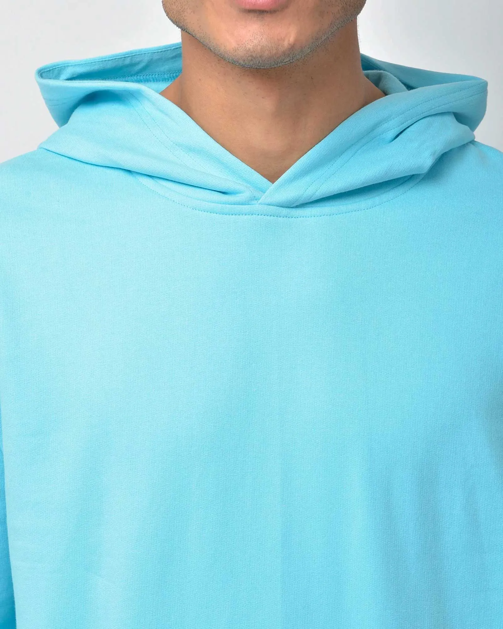 Classic Hoodie: Aqua Blue