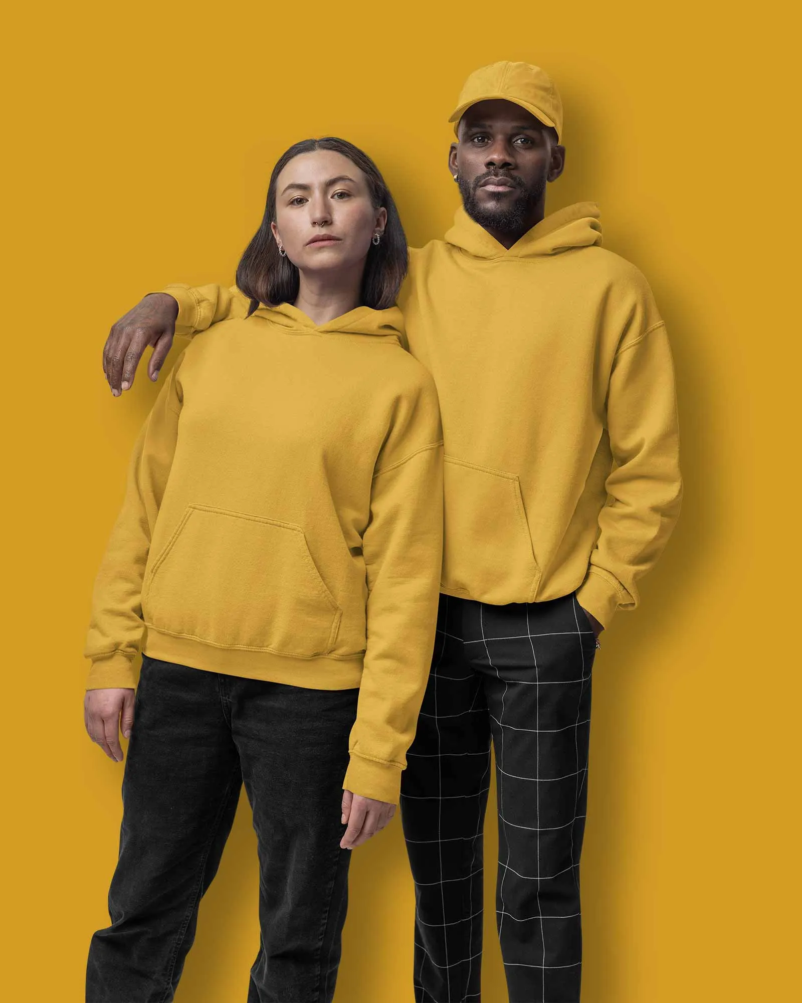 Classic Hoodie: Mustard