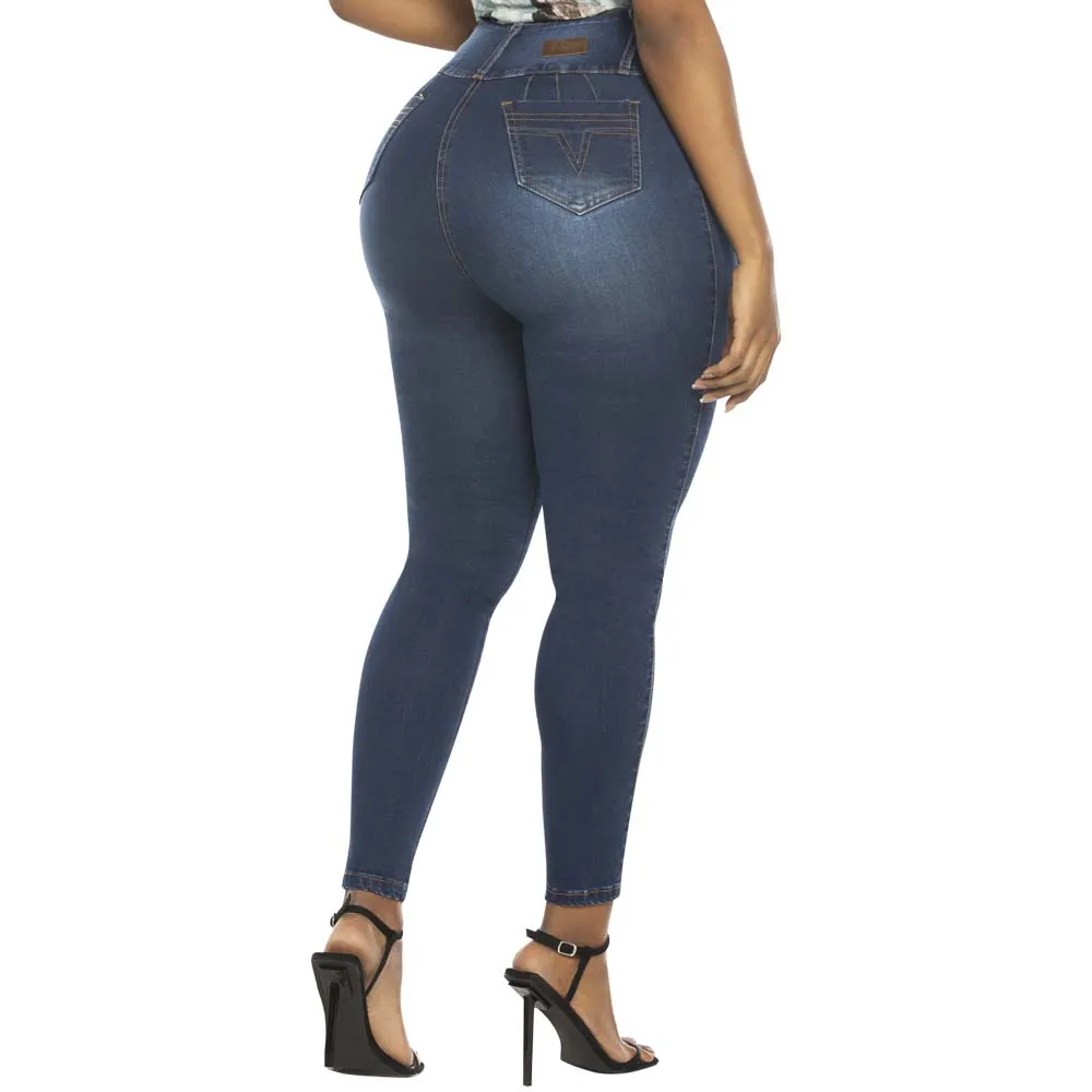 Classic Skinny Curvy BBL Jeans for women - J8742C