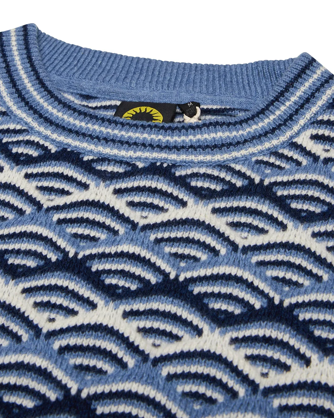 Comber Knit Sweater - Maui Blue