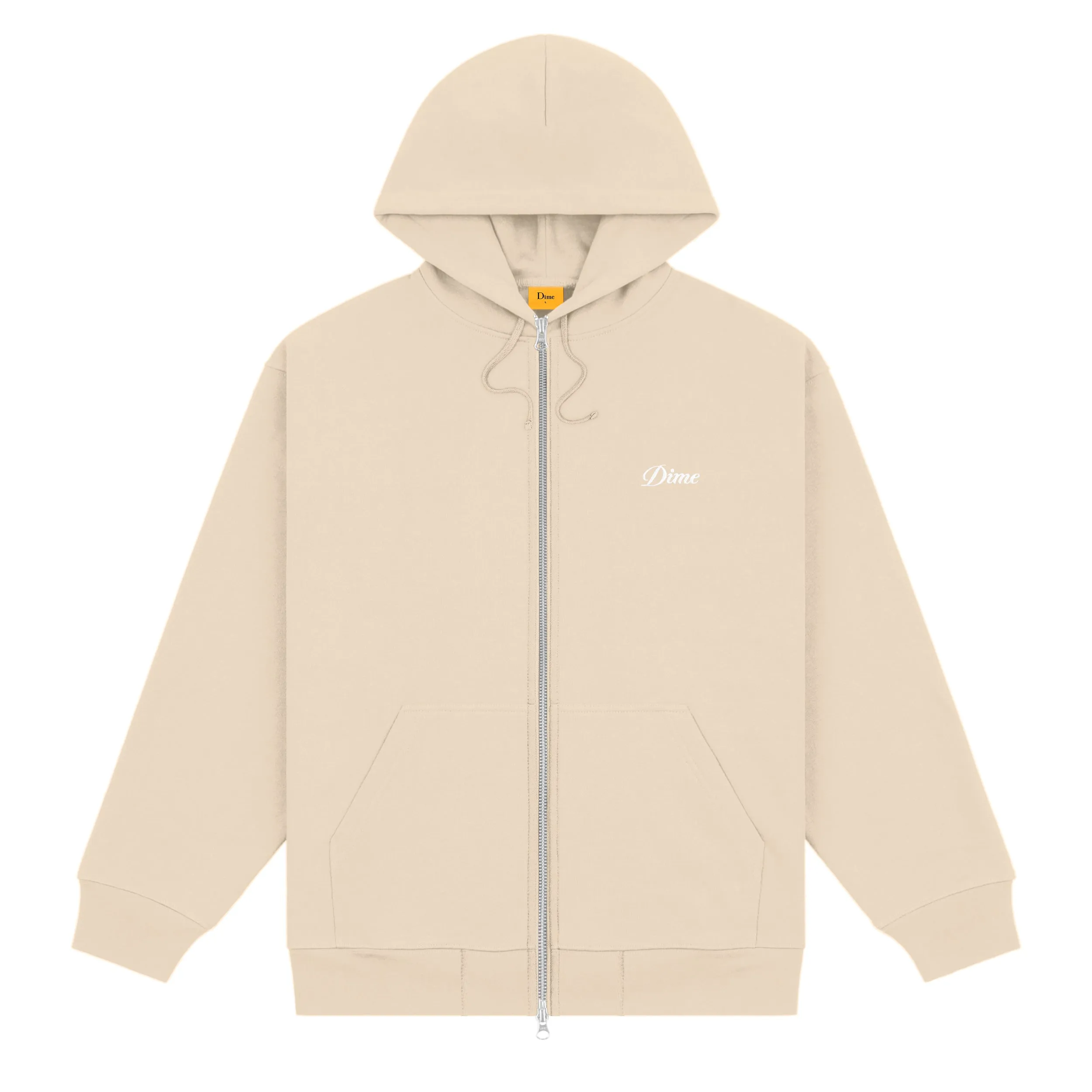 Cursive Zip Hoodie