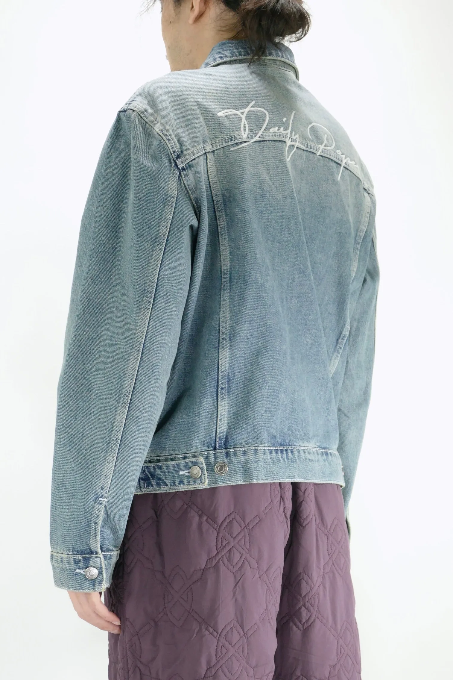 Daily Paper Neba Denim Jacket - Blue