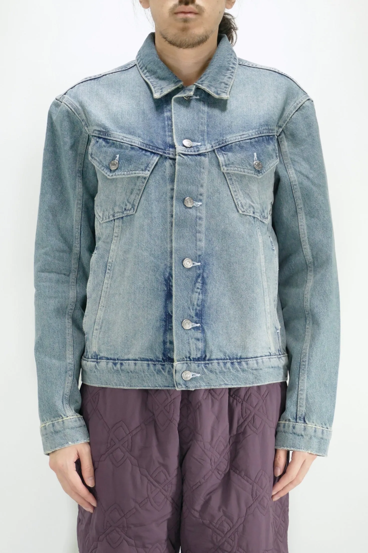 Daily Paper Neba Denim Jacket - Blue