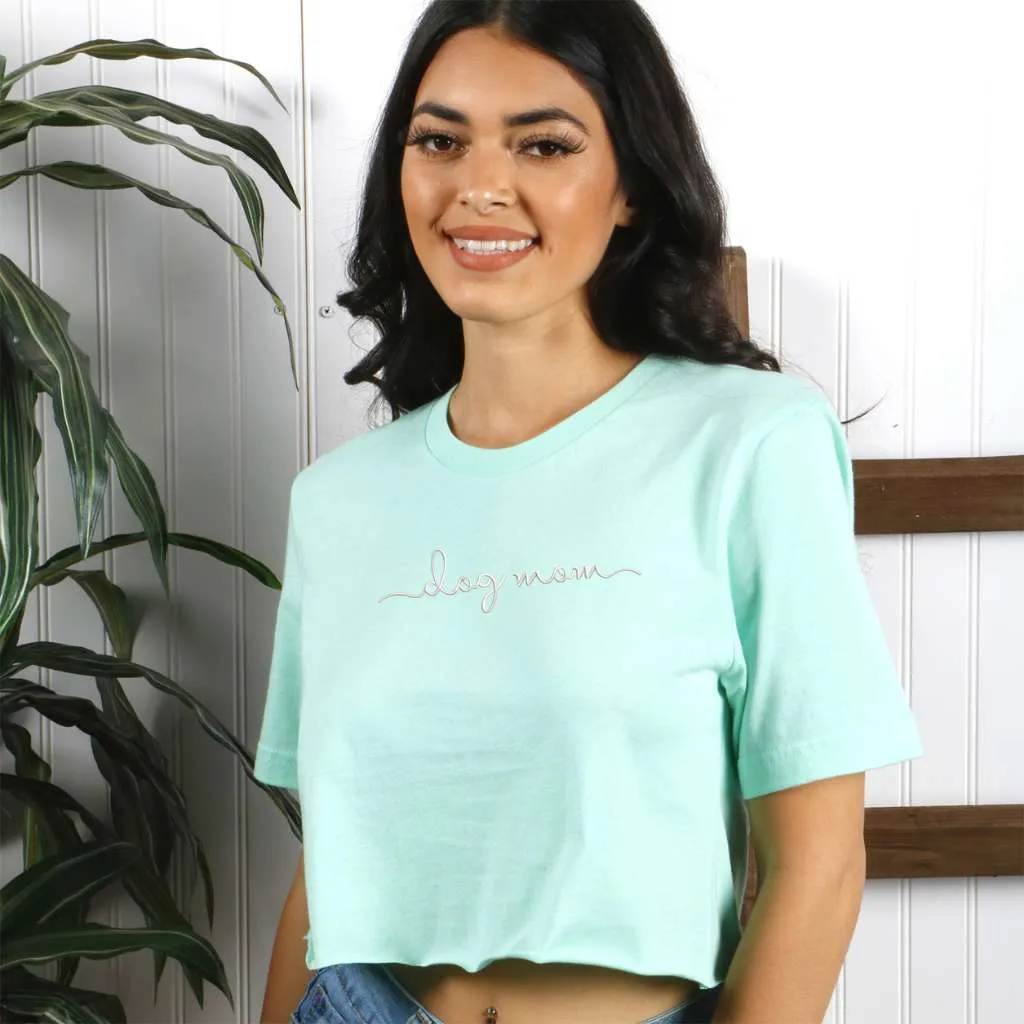 Dog Mom Crop Top