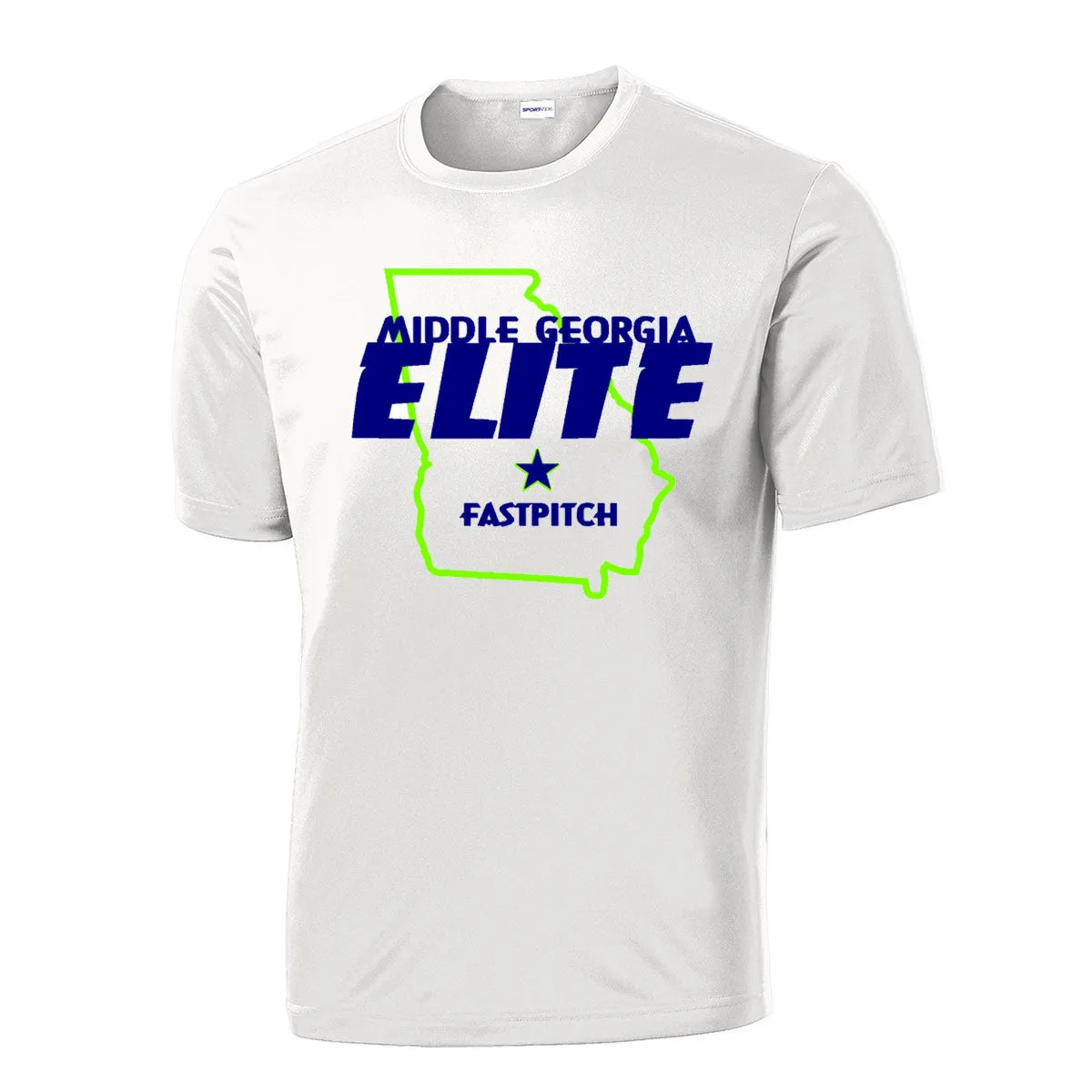 Elite - State Logo - White (Tee/Hoodie/Sweatshirt)