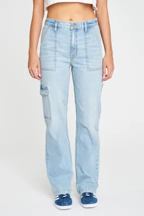 Eunina Roulette Cargo Dad Jeans