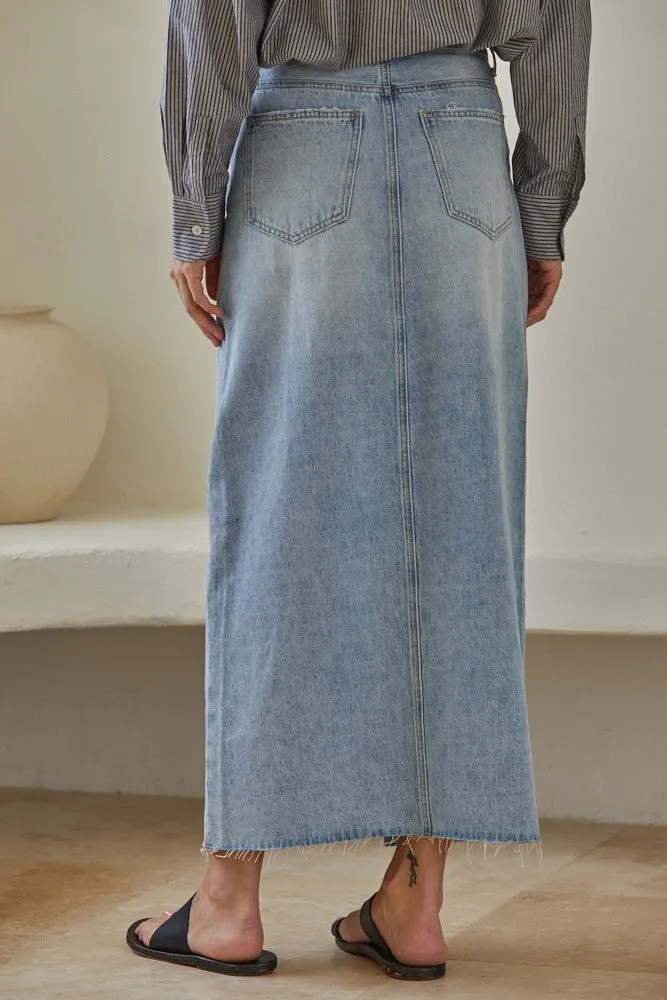 EVIE DENIM SKIRT