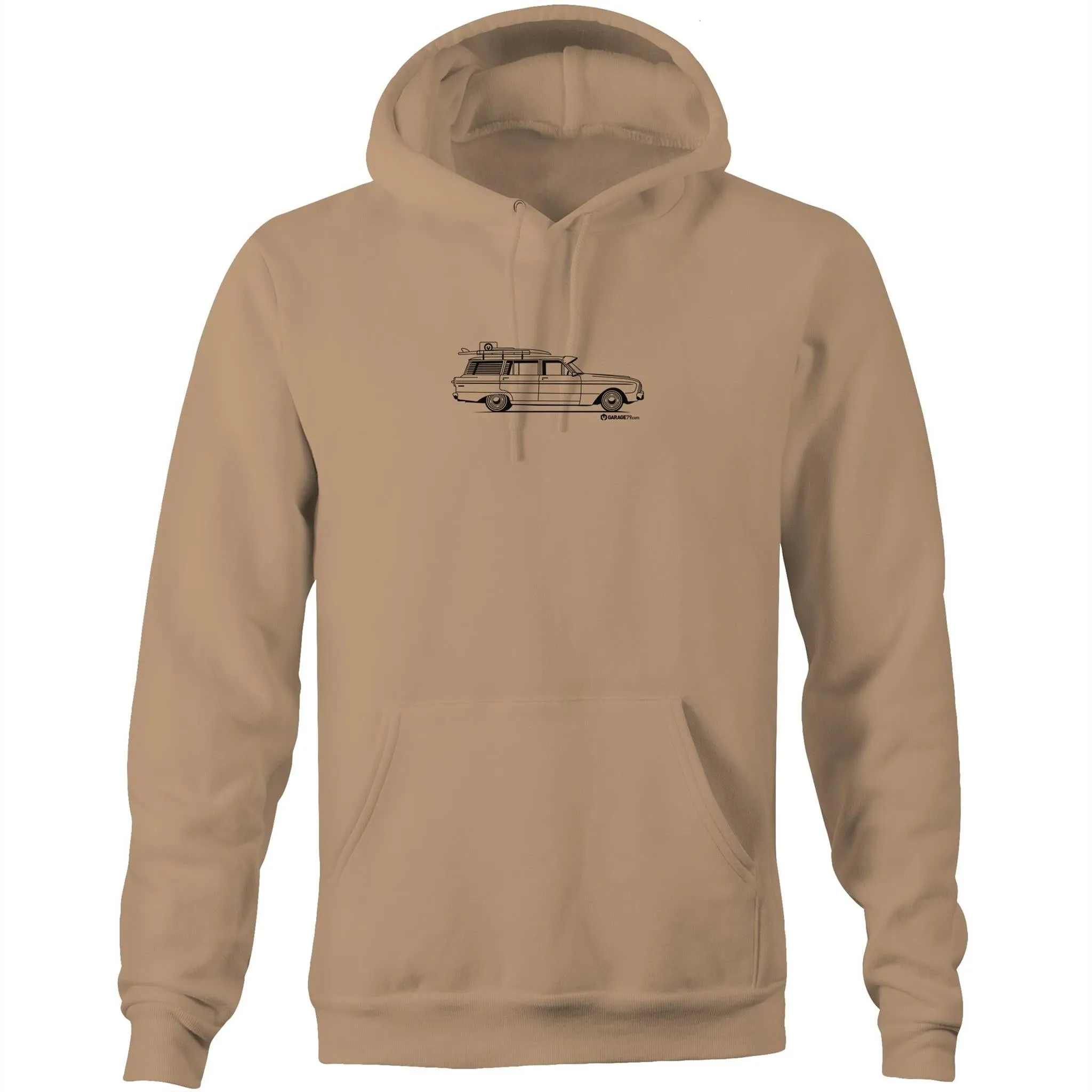 Falcon Wagon on the Side Pocket Hoodie Sweatshirt