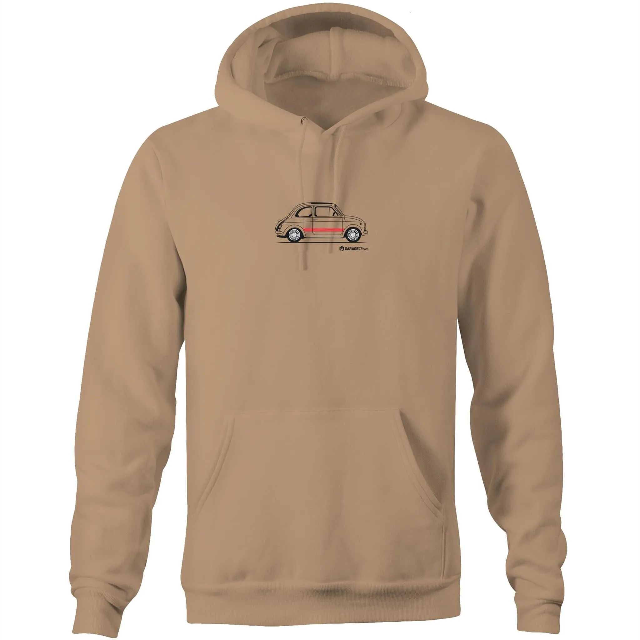 Fiat Side with Red Pocket Hoodie Sweatshirt