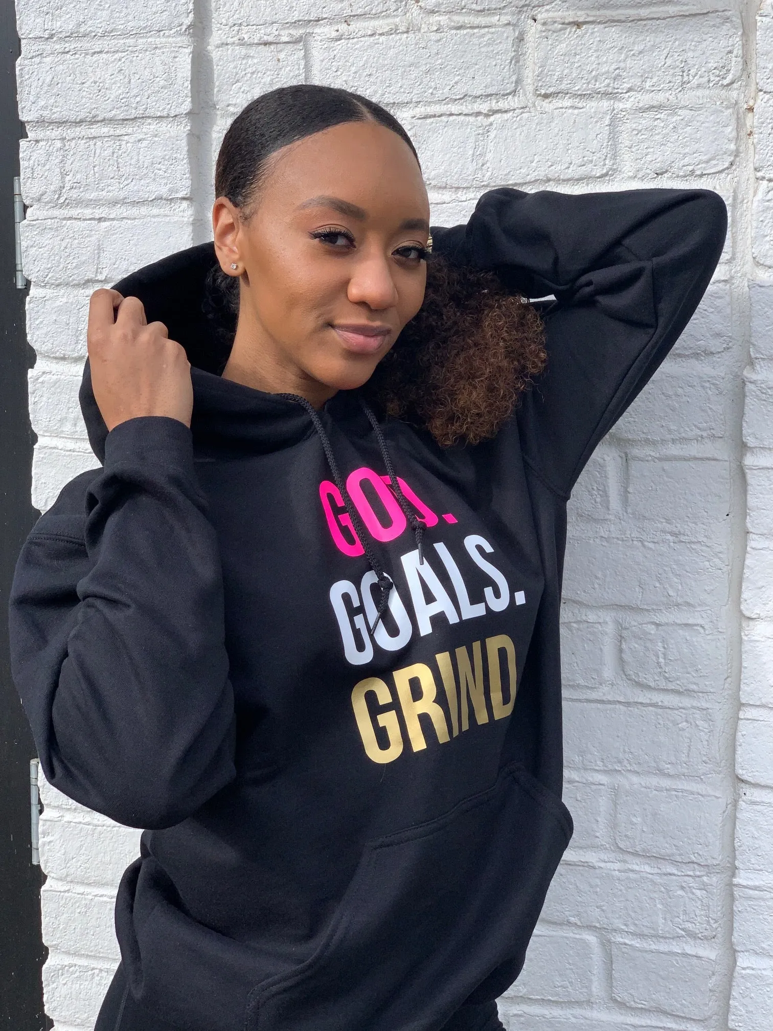 God Goals Grind Hoodie